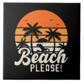 Beach bitte fliese (Vorderseite)