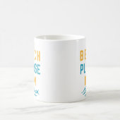 Beach bitte kaffeetasse (Mittel)