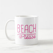 Beach bitte kaffeetasse (Links)