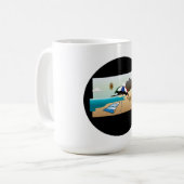 Beach bitte kaffeetasse (Vorderseite Links)