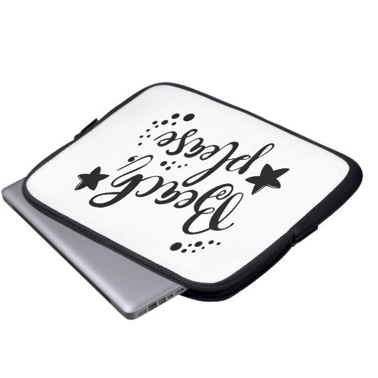 Beach bitte laptopschutzhülle (Vorne Knopf)
