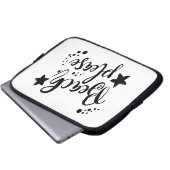Beach bitte laptopschutzhülle (Vorne Knopf)