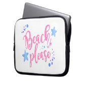 Beach bitte laptopschutzhülle (Vorderseite Links)