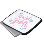 Beach bitte laptopschutzhülle (Vorne Knopf)