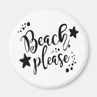 Beach bitte magnet