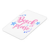 Beach bitte magnet (Linke Seite)