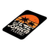 Beach bitte magnet (Linke Seite)