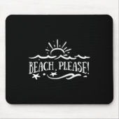 Beach bitte mousepad (Vorne)