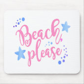 Beach bitte mousepad (Vorne)