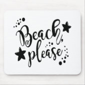 Beach bitte mousepad (Vorne)