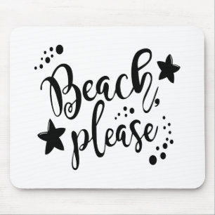 Beach bitte mousepad