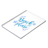 Beach bitte notizblock (Linke Seite)