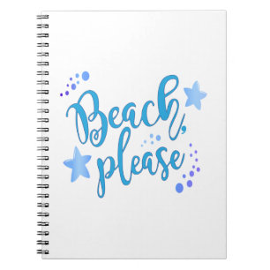 Beach bitte notizblock