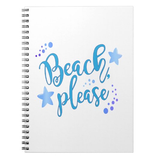 Beach bitte notizblock (Vorderseite)