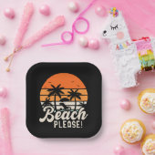 Beach bitte pappteller (Party)