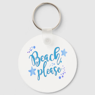 Beach bitte schlüsselanhänger