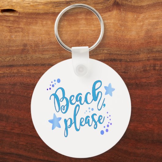 Beach bitte schlüsselanhänger (Vorderseite)