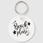 Beach bitte schlüsselanhänger (Vorderseite)