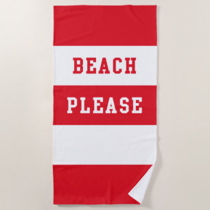 Beach bitte strandtuch