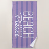 Beach bitte strandtuch (Vorderseite)