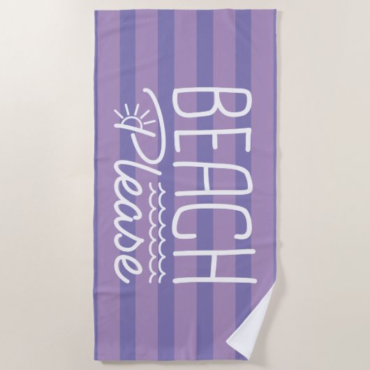 Beach bitte strandtuch (Vorderseite)