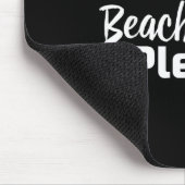 Beach Bitte Summer Beach Trip Shirt Mousepad (Ecke)