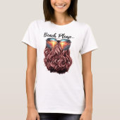 Beach bitte T-Shirt (Vorderseite)