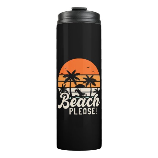 Beach bitte thermosbecher (Vorderseite)