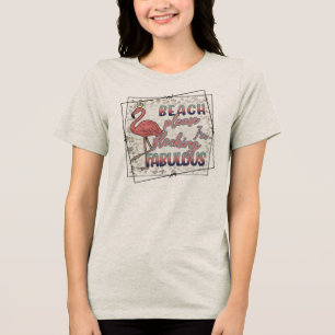 Beach bitte Tri-Blend shirt