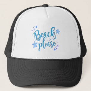 Beach bitte truckerkappe