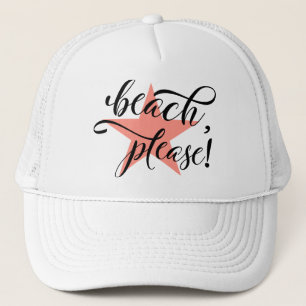 Beach bitte truckerkappe