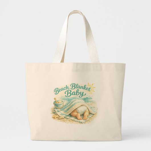 Beach Blanket Baby Jumbo Stoffbeutel (Vorne)