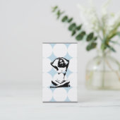 Beach Blanket Visitenkarte (Stehend Vorderseite)