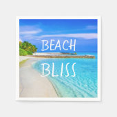 Beach Bliss Serviette (Vorderseite)