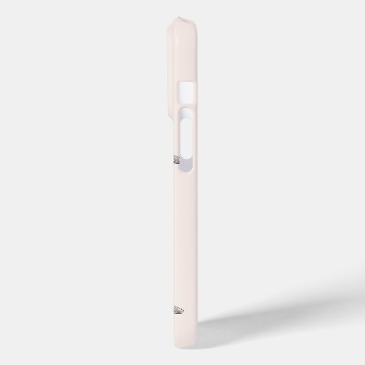 Beach Blue Peach Starfish Case-Mate iPhone Hülle (Rückseite / Links)