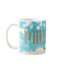 Beach Blue Seagull Personalisiert