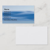 Beach Blue Visitenkarte (Vorne/Hinten)