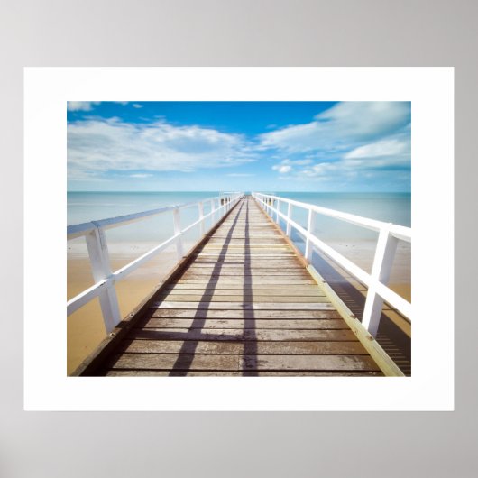 Beach Boardwalk Poster (Vorne)