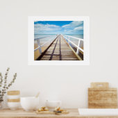 Beach Boardwalk Poster (Küche)