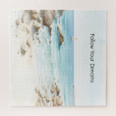 Beach Boat Ocean View  Puzzle (Horizontal)