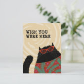 Beach Body Postkarte (Stehend Vorderseite)