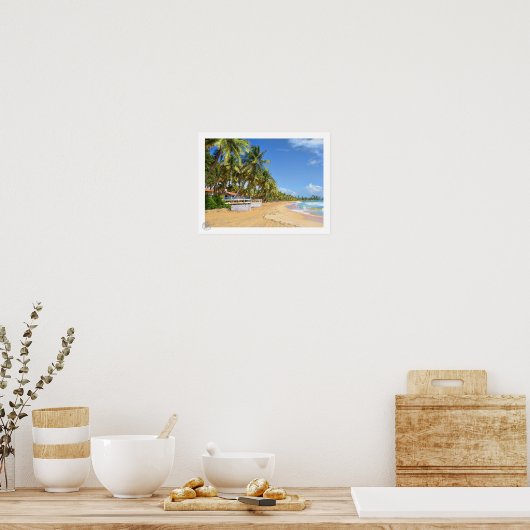 Beach Bohio Palmas del Mar Puerto Rico Print/ Poster (Küche)