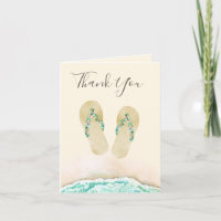 Beach Botanical Flip Flops Vielen Dank