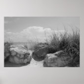 Beach Boulders Poster (Vorne)