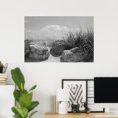 Beach Boulders Poster (Heimbüro)