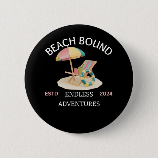 Beach Bound Button (Vorderseite)
