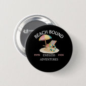 Beach Bound Button (Vorne & Hinten)