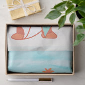 Beach Bound Gnome Decoupage Seidenpapier (Geschenk)