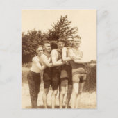 Beach Boys der 1900er Postkarte (Vorderseite)
