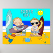 Beach Boys Kinder Poster (Vorne)
